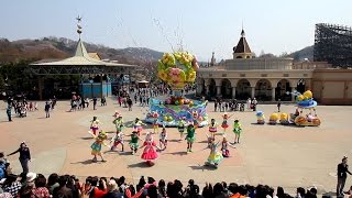 Everland 2015 Easter Bunny Mini Parade [upl. by Irving998]