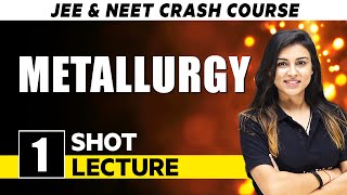 Metallurgy  One Shot Lecture  CHAMPIONS  JEENEET CRASH COURSE 2022 [upl. by Rosina]