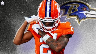 Baltimore Ravens Draft SHUTDOWN Cornerback Nate Wiggins [upl. by Whelan]