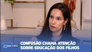 CONFUSÃO CHAMA ATENÇÃO SOBRE EDUCAÇÃO DOS FILHOS [upl. by Caresa997]