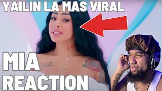 Yailin La Mas Viral  MIA VIDEO OFICIAL  REACTION [upl. by Tasiana34]