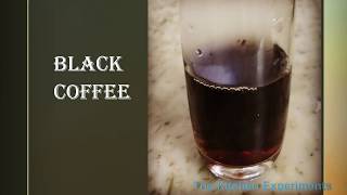 ब्लैक कॉफी कैसे बनाएं  How to make Black Coffee  Easy Recipe [upl. by Nylasoj]