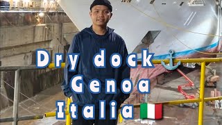 5 days dry dock at genoa italia [upl. by Retep]