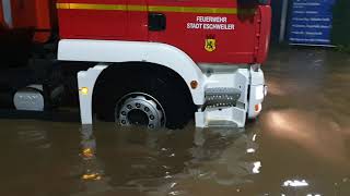 Eschweiler bei Aachen Hochwasser 14072021 6 [upl. by Endres]