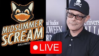 🔴 Halloween Horror Nights Presentation Livestream  Midsummer Scream 2023 [upl. by Aneala]