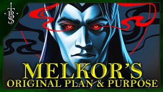 What Was MELKORS Original Plan amp Purpose  Lord of the Rings Lore [upl. by Assenev179]