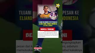 Tijjani Reijnders titip pesan eliano ronaldo football trending timnasday timnasindonesia [upl. by Norrehc344]