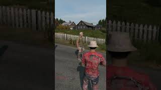 Taking a Direct Hit from a Gas Strike in DayZ [upl. by Docilu]