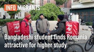 Bangladeshi student finds Romania attractive for higher study [upl. by Eivol]