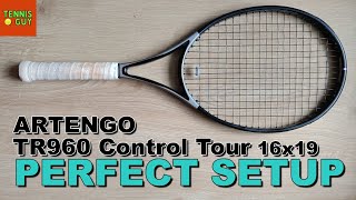 ARTENGO TR960 CONTROL TOUR 16X19  MY PERFECT SETUP [upl. by Odnumde]