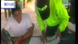 Imágenes del momento de la captura del narcotraficante colombiano alias quotFritangaquot [upl. by Nylatsirhc]