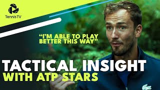 Tennis Tactical Insight With Top ATP Stars Part 1 [upl. by Riffle]