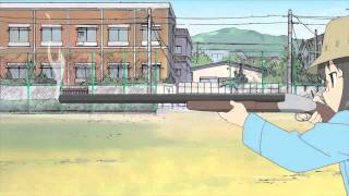 日常 Nichijou ep 1MAI PLAYS WITH HER DOG HD SUB [upl. by Scheider]