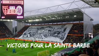 match de la Sainte barbe et victoire  VLOG RCL MHSC [upl. by Arimaj]