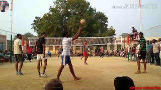 Surender mirzewala vs kishnpura shooting volleyball tournament at maldkhera [upl. by Iccir774]