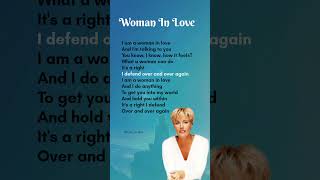 Woman in Love lyrics  Dana Winner Final Chorus lyrics womeninlove [upl. by Adianez]