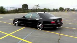 MercedesBenz W140 S73 V12 BRABUS [upl. by Milore]