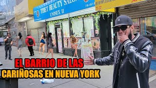 ASI ES EL BARRIO DE LAS quotCARIŃOSASquot EN QUEENS Nueva York  Los Famosos Masajes [upl. by Worsham900]