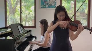 ABRSM Grade 7 Violin Exam 2024 A1 Allemande 英国皇家小提琴7级 [upl. by Enniotna]