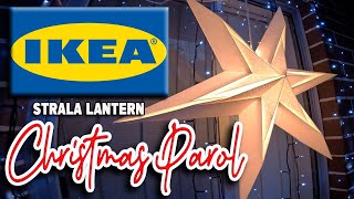 Ikea Strala Lantern  Christmas Parol V207 [upl. by Rech]