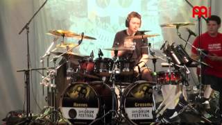 MEINL DRUM FESTIVAL 2012  Hannes Grossmann  Part 3 [upl. by Forbes]