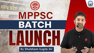 MPPSC Batch Launch  By Shubham Gupta Sir [upl. by Jain]