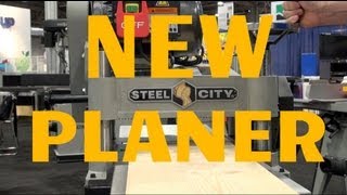 15quot Thickness Planer NEW thickness planer from Steel City 40255 [upl. by Ise683]