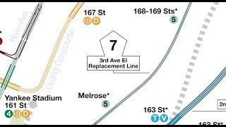 OpenBVE IND Second System  IRT 3rd Avenue Replacement Line [upl. by Gee]