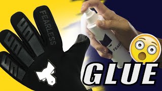 Glove Glue 😮  Fearless Goalkeepers [upl. by Nestor]