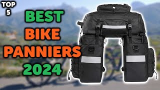 5 Best Bike Panniers  Top 5 Bike Panniers for Commuting in 2024 [upl. by Ecnatsnoc237]