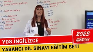 YDS İngilizce Yabancı Dil Sınavı2  2023 [upl. by Beckerman383]