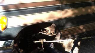 Ford Econoline van 4X4 conversion  welding project [upl. by Eilarol]