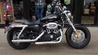 HARLEYDAVIDSON 2013 SPORTSTER CUSTOM XL1200CB  West Coast HarleyDavidson Glasgow Scotland [upl. by Etnoled]