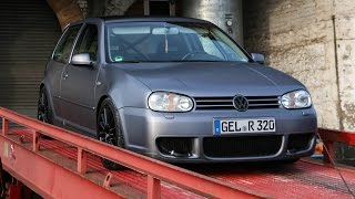 VW Golf 4 R32 Turbo [upl. by Nwadal72]