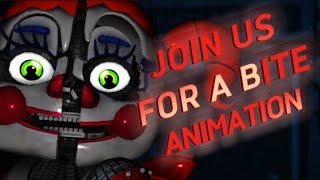 FNAF SISTER LOCATION SONG ANIMATION  Join us for a bite Remastered 2024 [upl. by Alda]