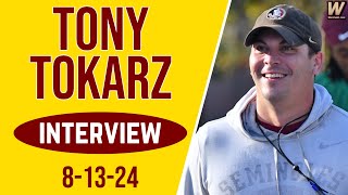 FSU QBs Coach Tony Tokarz Interview on DJ Uiagalelei Noles QBs  FSU Football  Warchant TV FSU [upl. by Asiilanna]