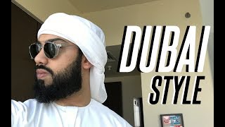 HOW TO TIE ARABIC EMIRATI HEADGEAR  DUBAI and ABU DHABI STYLE [upl. by Eselehs]