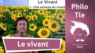 Philosophie  Terminale  Le vivant 14 [upl. by Tremaine277]