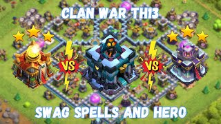 Clan War TH13 vs TH15 amp TH16 [upl. by Titos]