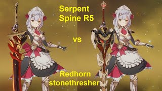 Noelle  Serpent Spine R5 vs Redhorn Stonethresher [upl. by Leonidas]