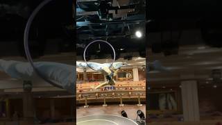 Aerial Lyra Hoop Spin Trick aerial aerialist lyra hoop spin trick shiplife [upl. by Notlew]