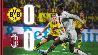 Borussia Dortmund 00 AC Milan  Highlights  championsleague  Matchday 2 [upl. by Onimod]