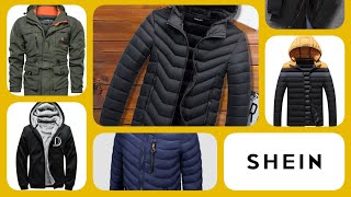 New jacket homme hiver 2022 chez Shein اجي تبرع مع شين احسن جواكط في هذا الشتاء [upl. by Hanzelin]