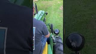 CGP filming from the carryall on the John Deere model M [upl. by Ardnwahsal]