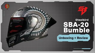 SBA20 Bumble  Steelbird  Review  हिंदी में  in Hindi [upl. by Edmon]