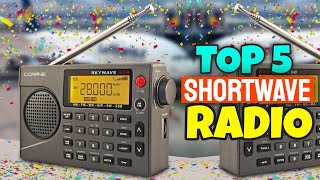 Best Shortwave Radio Of 2022  Top 5 Shortwave Radios Review [upl. by Ardnikat77]