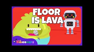 Kiboomers  Floor Is Lava  Sofa King Karaoke [upl. by Haleemak82]