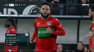 Calvin Verdonk vs Eliano Reijnders  NEC Nijmegen vs PEC Zwolle  Piala Belanda [upl. by Ellatsyrc768]