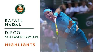 Rafael Nadal vs Diego Schwartzman  QuarterFinal Highlights I RolandGarros 2018 [upl. by Riffle]