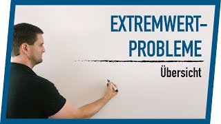 Extremwertprobleme Übersicht  Mathe by Daniel Jung [upl. by Chaker]